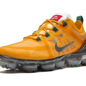 Nike Air VaporMax Canyon Gold Silver Terra Orange Running Shoes 10
